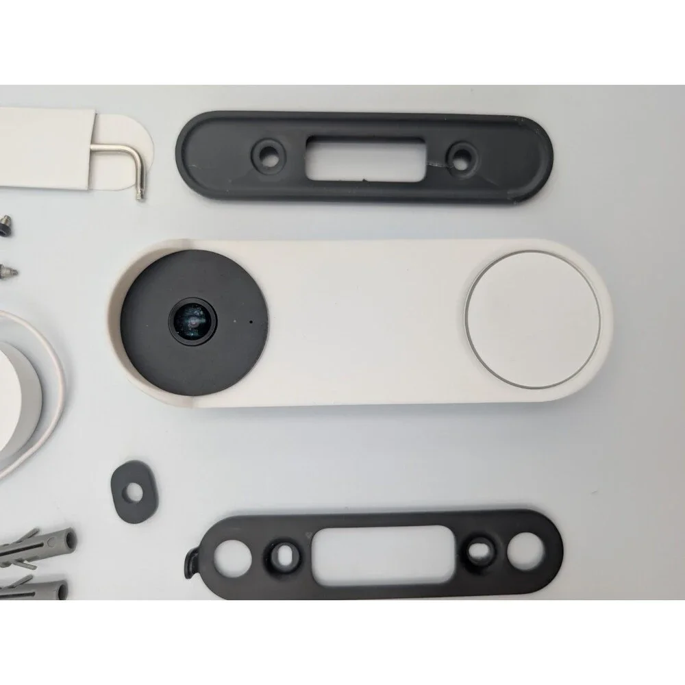 Google Nest Doorbell 2nd Generation Wired White/Snow